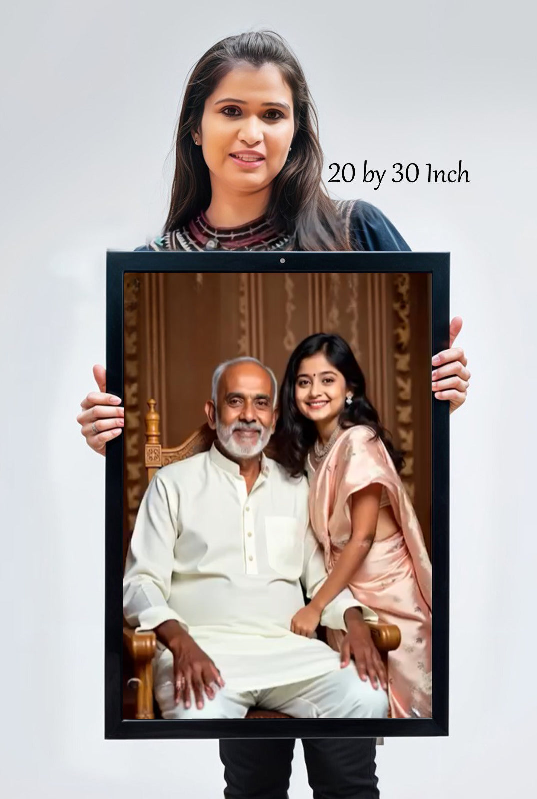 Adding Person Photo framee