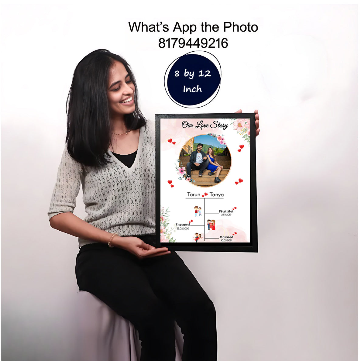 Love Story Photo Frame