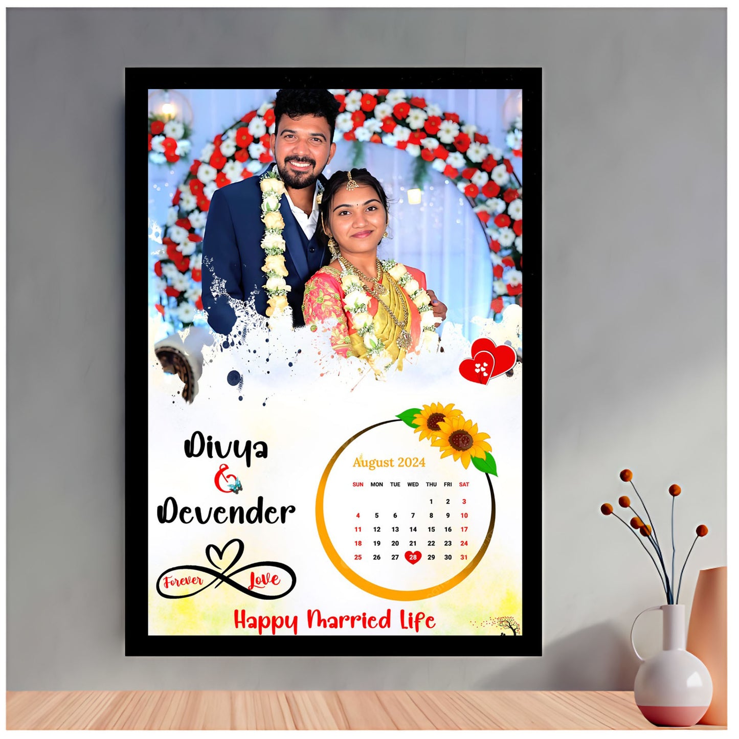 Calender Photo Frame