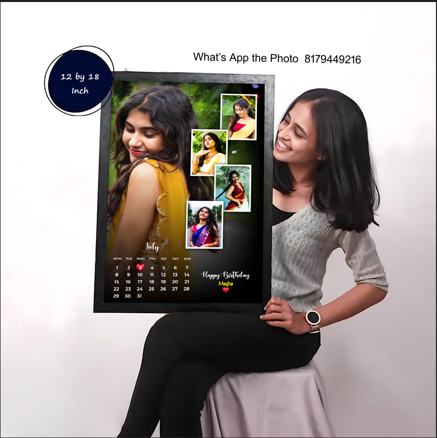 Calender Photo Frame
