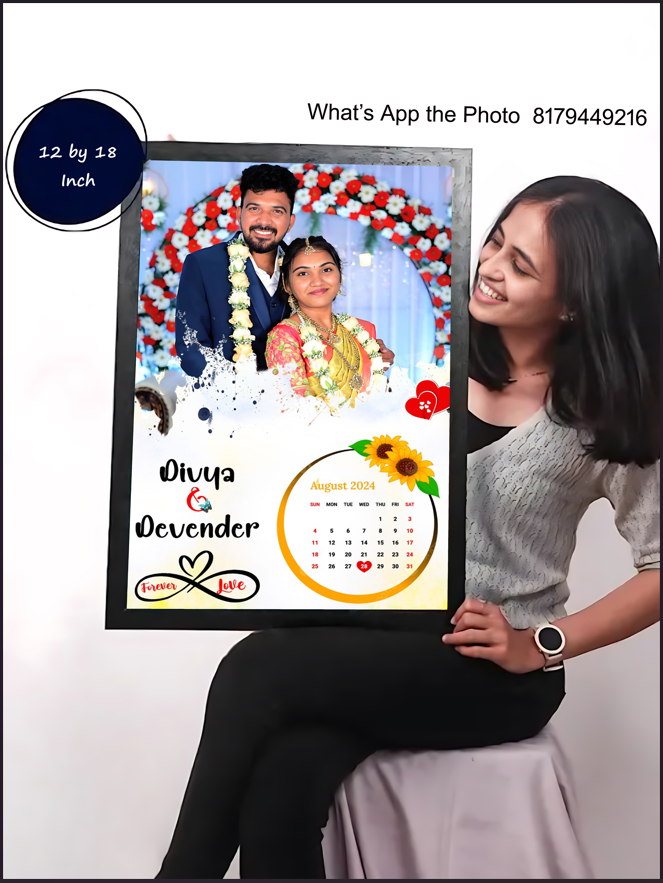 Calender Photo Frame