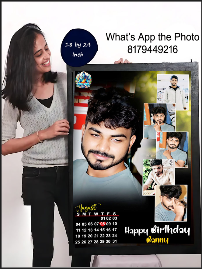 Calender Photo Frame