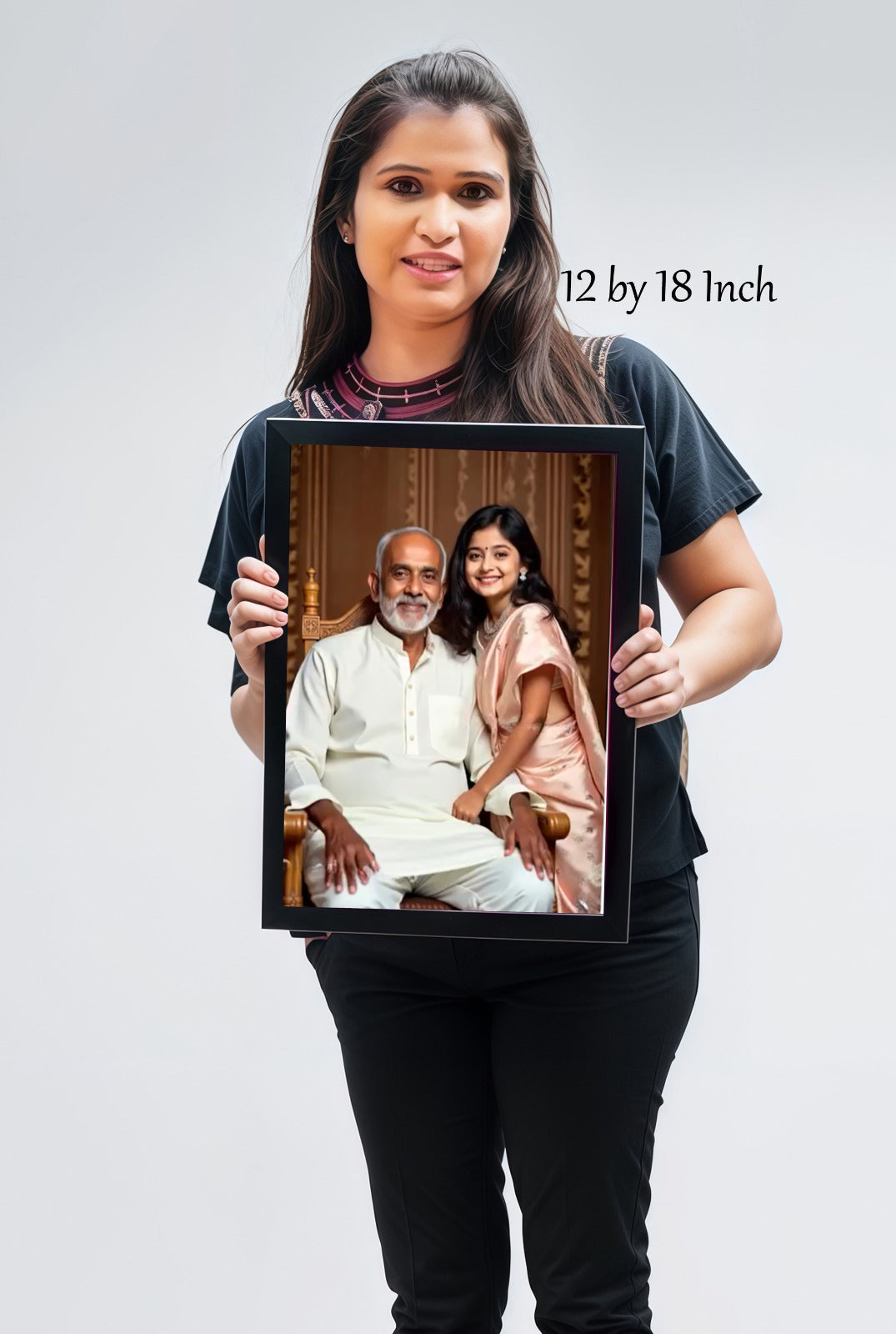 Adding Person Photo framee