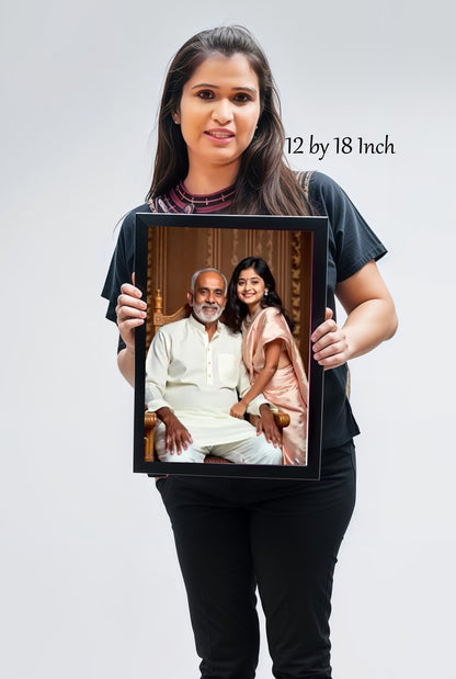 Adding Person Photo framee