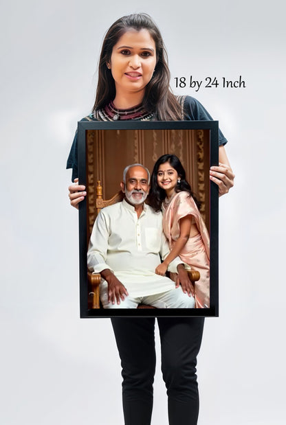 Adding Person Photo framee