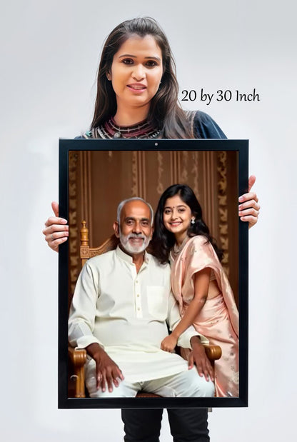 Adding Person Photo framee