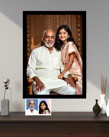 Adding Person Photo framee