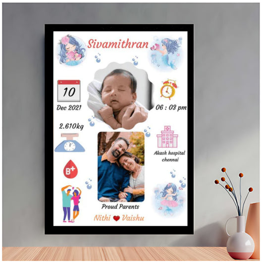 Child Birth Photo Frames