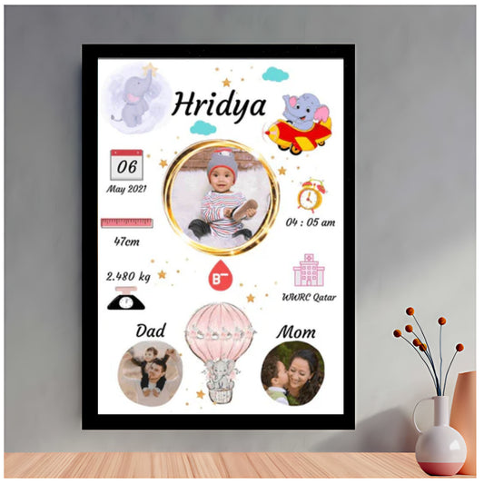 Child Birth Photo Frames
