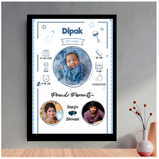 Child Birth Photo Frame