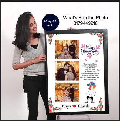 Wedding Anniversary Photo Frame