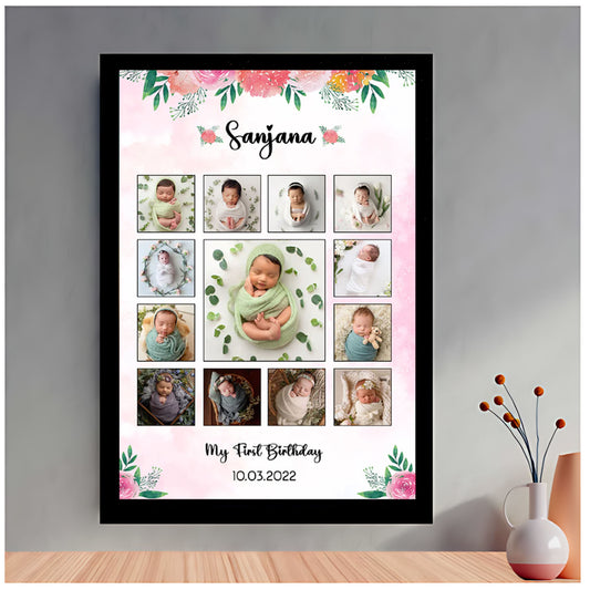 Baby Months Photo Frame